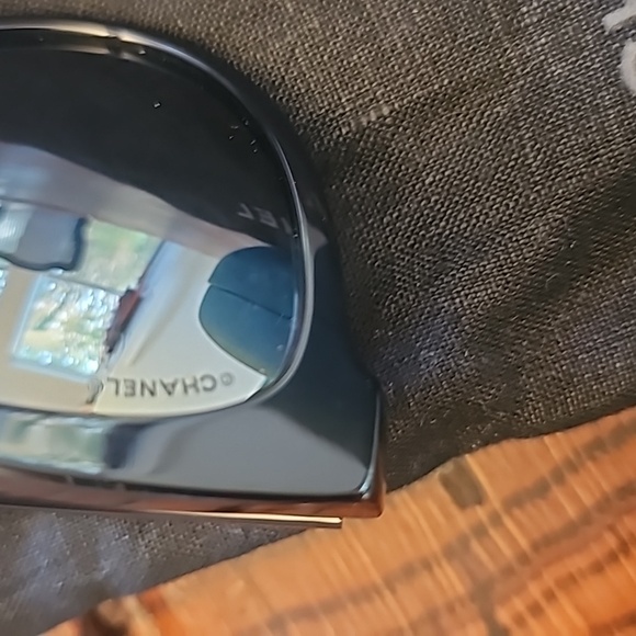 CHANEL Acetate Cat Eye Sunglasses Authentic 71186A in Black - Picture 3 of 7